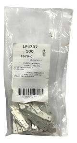 Kit Com 100: Terminal Lingueta De Fixação Dupla Lf4737 0