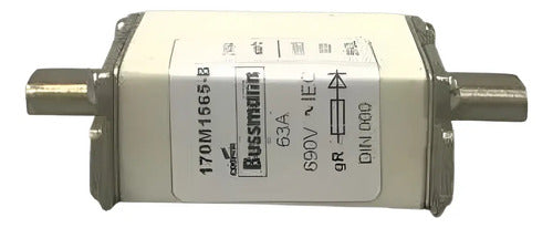 Fusível Ultra-rápido Bussman 170m1565-b Bussmann 63a 690v 690v