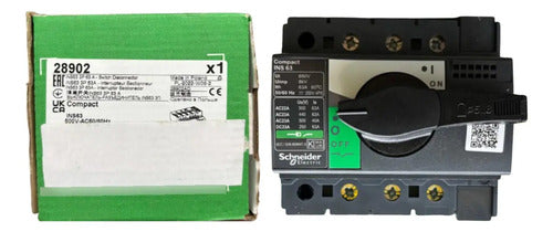 Interruptor Seccionador Interpact Ins63 3p 28902 Schneider