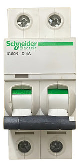 Disjuntor Acti9 Ic60n 2p Curva D 4a 440v A9f75204 Schneider 440v 50/60 Hz