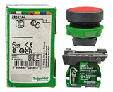 Botão Plástico Vermelho Zb5rta4 Schneider Vermelho -