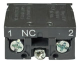 Kit Com 10 Peças: Bloco De Contato 1nf Za2ee102 Schneider Preto/vermelho 1nf