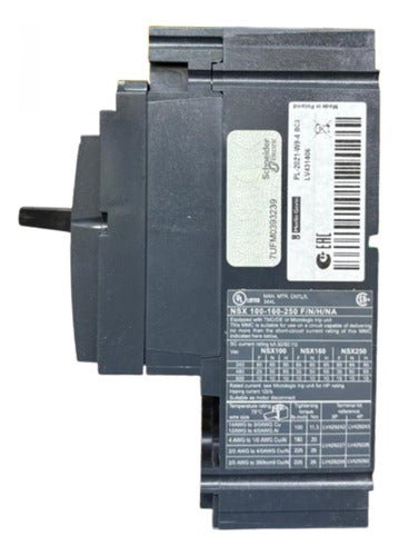 Estrutura Disjuntor Nsx250n 250a 3p Lv431406 Schneider 690vca 50-60hz