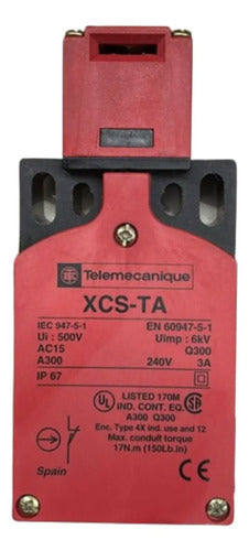 Chave Fim Curso De Segurança Xcsta791 Telemecanique