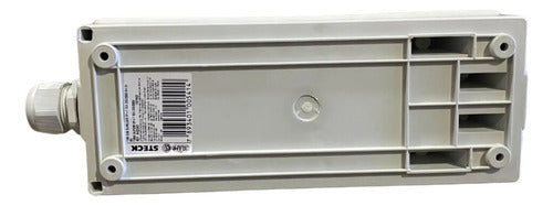 Tomada Sob Surelock 3p+t 32a 200/250v 9h Dj Bq S4209d Steck  Azul