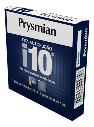 Fita Alta Tensao I10 Prysmian Kit Com 10 Peças Preto