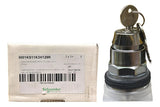 Comutador 30mm 2 Posições 9001ks11k3h129r Schneider Metálico -