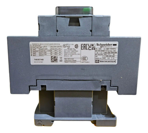 Contator 4p 40a 1na+1nf Mola 48vca Lc1dt403e7 Schneider 48 Vca