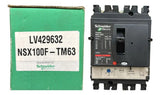 Disjuntor Tripolar 63a Nsx100f-tm63d Lv429632 Schneider