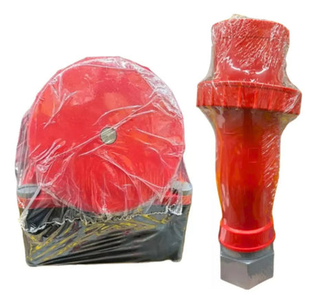 Kit Tomada A4606 + Plug A4676 125a 3p+t 380/440v Vm Steck Vermelho