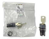 Cabeçote P/ Chave Seletora 2 Posi. C/ Chave Zb6agc Schneider Preto/ Metálico -