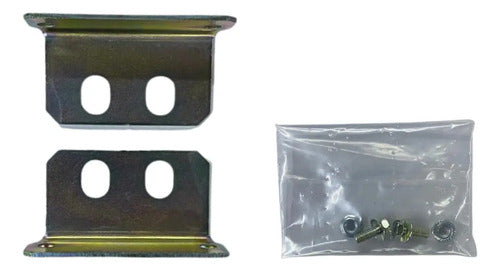 Kit Com 2: Suporte Barra Terra Horizontal Lvs04667 Schneider