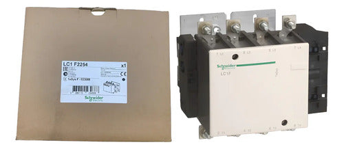 Contator Tetrapolar Tesys F 225a 220vca Lc1f2254m7 Schneider 220 Vca