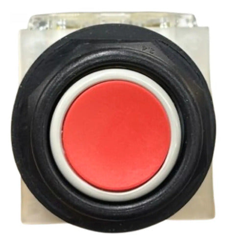 Botao 30mm 1na + 1nf Vermelho 9001skr1rh13 Schneider Vermelho 1naf