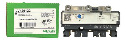 Disparador Nsx100 Ma25 Tripolar Lv429122 Schneider - 50-60hz