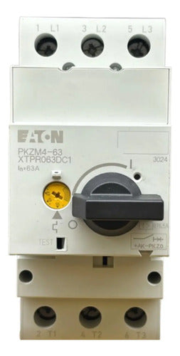 Disjuntor Motor Tripolar 55 - 65a 222413 Pkzm4-63 Eaton 690v 50 - 60 Hz