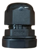 Kit C/ 25 Pçs: Prensa Cabo 1/2'' Bsp1/2 Preto S852cpti Steck