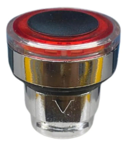 Cabeçote Para Botão Modular Ø22mm Vm Zb4bw943 Schneider Vermelho -