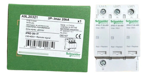 Protetor De Surto Iprd 20r 3p 20ka A9l20321 Schneider