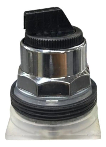 Comutador 30mm 2a 3 Posições 9001ks602bh7 Schneider Preto 2na