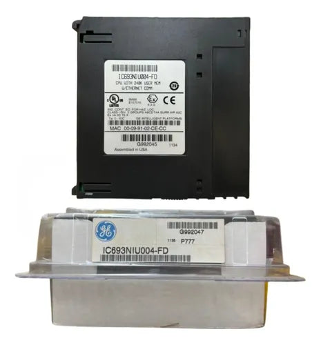 Modulo Cpu 240k User Mem W/ethernet Comm Ic693niu004-fd Ge
