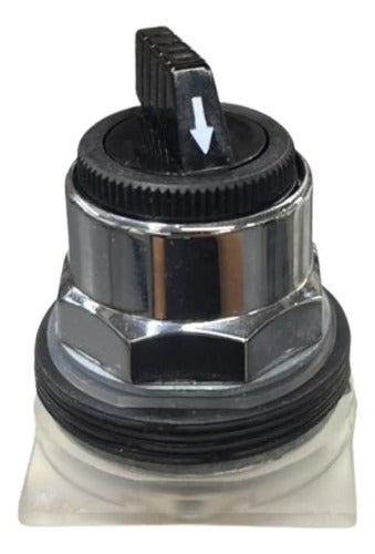 Comutador 30mm 2a 3 Posições 9001ks602bh7 Schneider Preto 2na