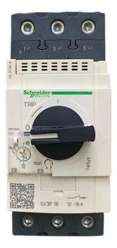 Disjuntor Motor Com Everlink 12-18a Gv3p18 Schneider 690v 50-60 Hz
