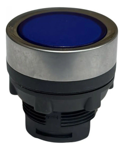 Kit Com 2: Botão Luminoso 1na 220/230vac Xa2ew36m1 Schneider Azul 220vca