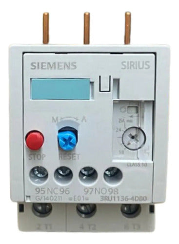 Rele Termico 3ru1136-4db0 18-25a Siemens -