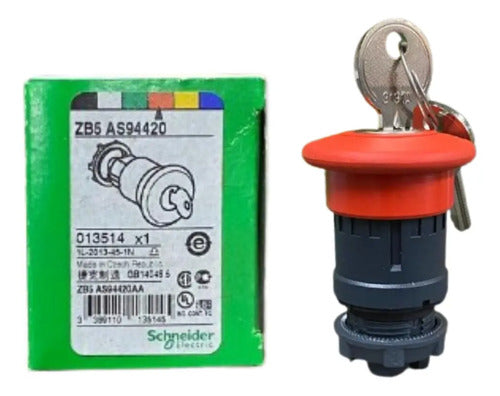Cabeçote Para Botão De Emergência Ø22mm Zb5as94420 Schneider