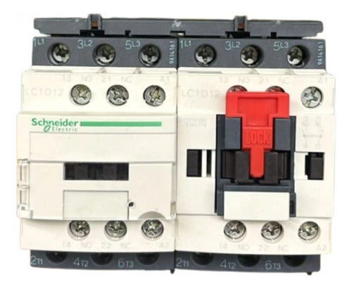 Contator  12a 1na+1nf 220vca Lc2d12m7 Schneider 220vca