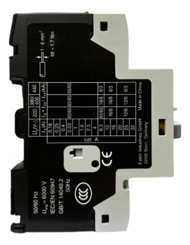 Disjuntor Motor Pkzmc-1 0,63-1a Eaton