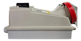 Tomada Sobrepor 3p+ Neutro+ Terra 32a 440v 6h Ss5206dd Steck Branco E Vermelho