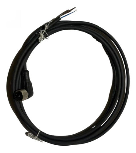 Cabo Com Conector M12 Cotovelo Fêmea 2m Xzcp1241l2 Schneider