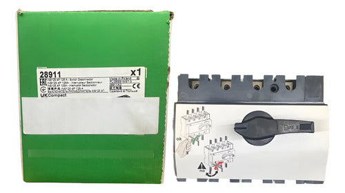 Interruptor Seccionador Interpact Ins125 4p 28911 Schneider
