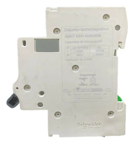 Disjuntor 3p 50a 3ka 400vca Curva C Ez9f33350 Schneider