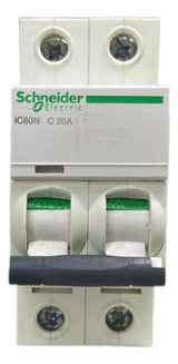 Disjuntor Acti9 Ic60n 2p 20a Curva C A9f74220 Schneider