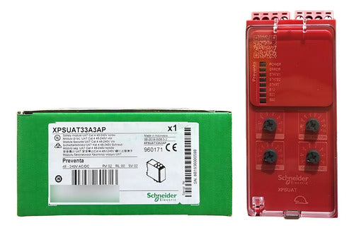 Rele De Segurança Cat.4 48/230v Xpsuat33a3ap Schneider 48/240v