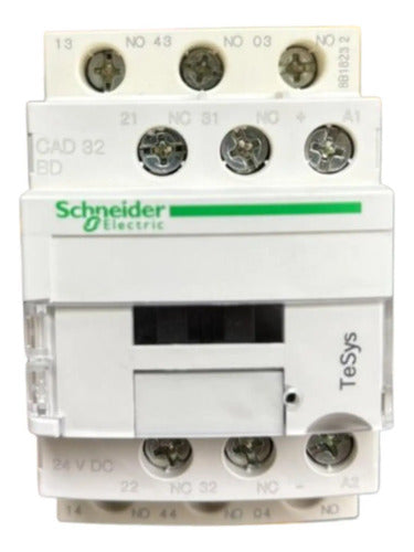 Contator Auxiliar 3na+2nf 24vcc Cad32bd Schneider  24vcc