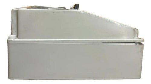 Kit Com 8 Unidades: Caixa Passagem S188p Steck Cinza