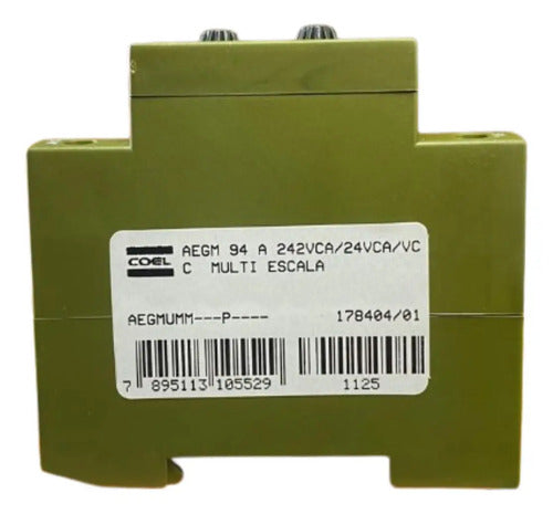 Rele De Tempo 94/242vca 24vca/vcc Aegmumm-p (aegm) Coel