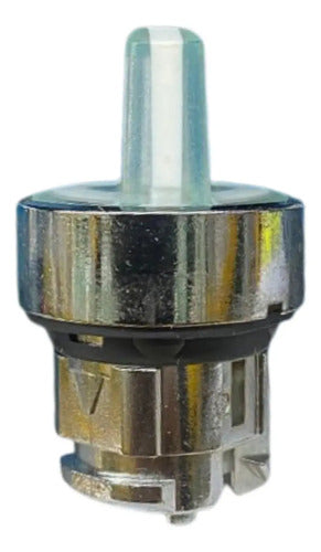 Cabeçote Para Chave Seletora Ø22mm 2 Pos Zb4bk1413 Schneider Branco