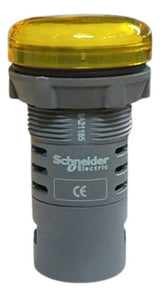 Kit Com 5: Sinalizador 22mm Led Amarelo 12vca/cc Xa2evj8lc 12vca/cc