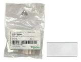 Conjunto De 40 Etiquetas 18x27mm Zby5100 Schneider Transparente Sem Gravação