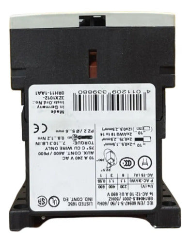 Contator 6a 2na+2nf 24v 3rh1422-1bb40 Siemens 24vcc