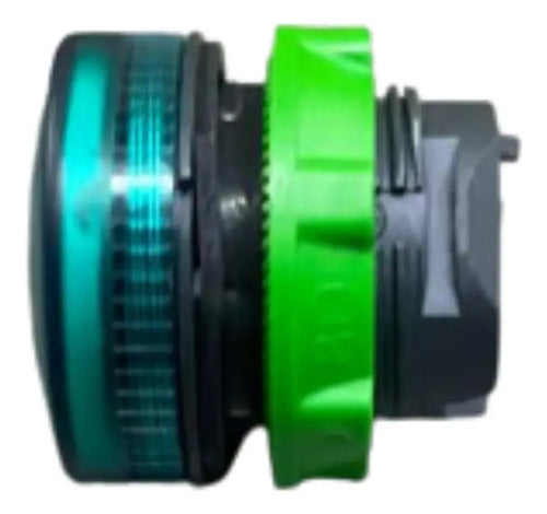 Kit Com 3: Sinalizador Modular 22mm 250v Xb5av63 Schneider Verde -