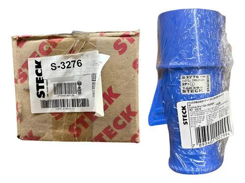 Plug S3276 32a 2p+t 220/240v Azul Steck 220/240 V
