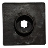 Cabeçote 60x60mm Com Manopla 4 Furos Kbf1hg Schneider Preto 0