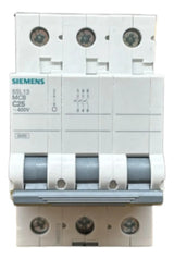 Disjuntor Tripolar 25a Curva C 5sl1325-7 Siemens