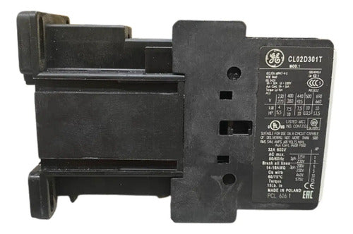 Contator 3p 18a Cl02d301tj 112058 110vcc GE